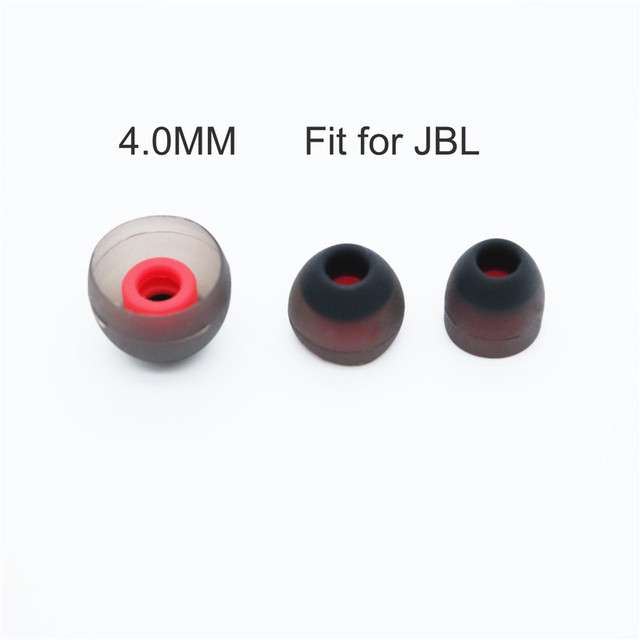 Fit for JBL 4.0mm Diameter Rubber Silicone Ear Bud Ear Tip