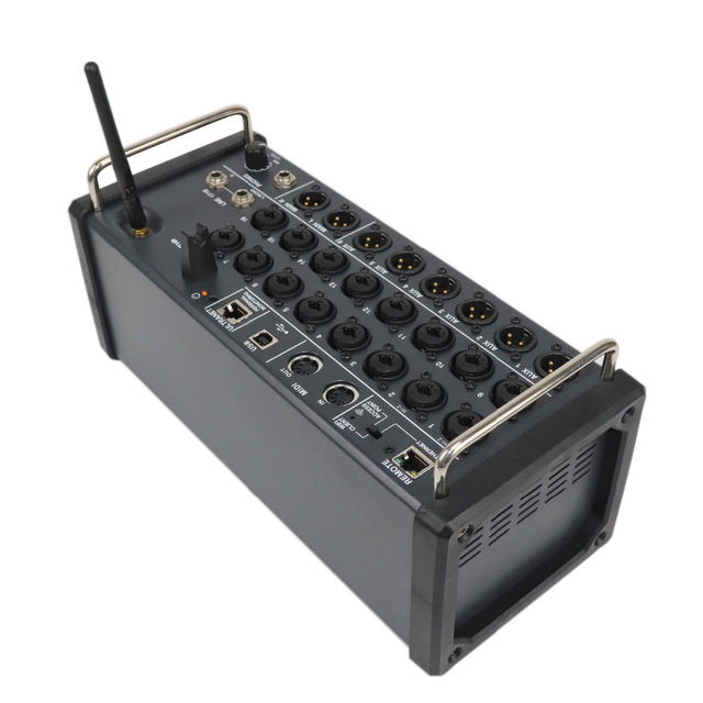 Professional XR18 18-channel Rack-mounted Recording Digital Mixer Console with Sound Card Wireless Wifi Control IPAD/Andorid