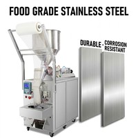 Sacs de pâte de sauce chili au curry, machine d'emballage verticale électrique automatique multifonction pour liquides et produits chimiques, moteur à prix compétitif