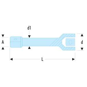 FACOM-Extensions d'entraînement M.210A 1 ''-ACCESSOIRES DE CLÉ À DOUILLE EAN 3148516544698 1" - Product Image 2