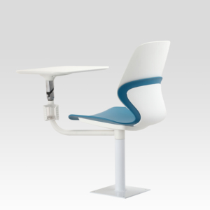 Kursi pelatihan Polipropilena ergonomis, kursi konferensi Taman kaki tetap, kursi sekolah siswa - Product Image 3