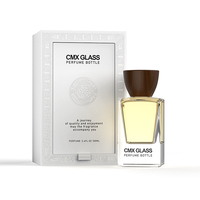 Boîte à parfum vide de luxe ISO 9001 de haute qualité, design personnalisé, avec tiroir en papier gaufré, emballage cosmétique pour cadeaux |   Verre PCR à 30% |   Certifié UE |   Verre PCR à 30% |   Certifié UE