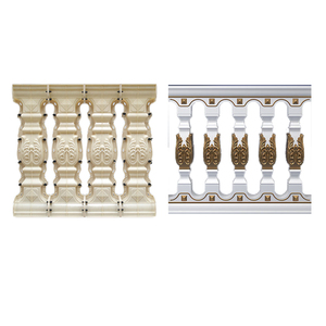 <strong>Concrete</strong> <strong>Fence</strong> Mold Casting Cement Handrail Balaster Balcony <strong>Decorative</strong> Vase Plastic Railing Barrie Baluster Wall Pillar <strong>Post</strong>
