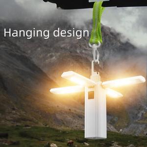 Lampe de bureau suspendue de qualité supérieure lampe de poche solaire Portable ultralégère multifonctionnelle lanterne de travail Led Camping lumière - Product Image 3