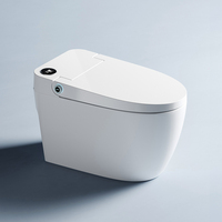 Toilette intelligente électronique en gros OEM/ODM, toilette intelligente multifonctionnelle à télécommande, toilette intelligente monobloc de luxe pour hôtel de luxe