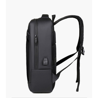 Sac à dos pour ordinateur portable en cuir véritable, grande capacité, imperméable, personnalisable, pour étudiants et professionnels - Vente en gros