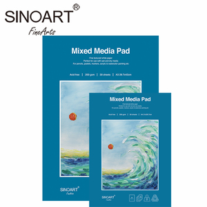 Sinoart En Gros 30 Feuilles A3 A4 Artiste Multimédia Peinture <span class=keywords><strong>Dessin</strong></span> Papier <span class=keywords><strong>Aquarelle</strong></span> - Product Image 1