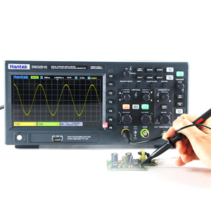 Osciloscopio Digital de Almacenamiento Hantek DSO2C10 DSO2D10 DSO2C15 DSO2D15, 100MHz/150MHz, Doble Canal, USB, Portátil, Multímetro - Product Image 2