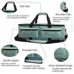 Sac de transport pour machine de découpe BSCI, sac de rangement pour outils et accessoires, compatible avec Cricut Maker - Product Image 6