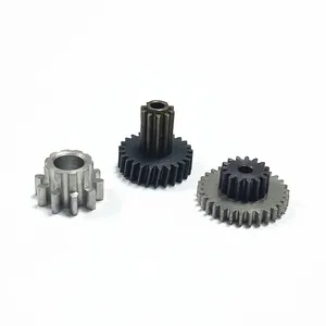 Su ordinazione di Plastica di Nylon In Ottone In Acciaio Inox piccoli ingranaggi in acciaio al carbonio spur gear