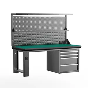 שולחן עבודה ספסל עבודה כבד תחנת עבודה אנטי סטטית סדנה ארגונומית ספסל עבודה אנטי סטטי לאזור OLED שולחן עבודה אנטי סטטי