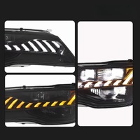 Phares HETOP A7 2011-2014, phares de voiture LED améliorés, projecteur DRL, lentille de projecteur, phare avant, accessoires Plug and Play pour Audi