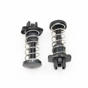 Mercedes-Benz Engine Hood Shock <b>Spring</b> Buffer <b>Clip</b>-On Black Steel Vertical Billet Replacement Part - Product Image 2