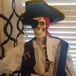 MADESHINE Capitaine Jack Chapeau de <span class=keywords><strong>pirate</strong></span> pour costume de scène Décorations de fête d'Halloween pour la rentrée scolaire - Product Image 6