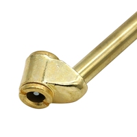2 pièces/ensemble 1/4 NPT Buse de gonflage rapide pour pneus de voiture, buse à air haute pression, poignée droite, buse à air double usage, valve à embout