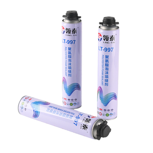 Scellant en <span class=keywords><strong>mousse</strong></span> de polyuréthane imperméable et écologique pour portes et fenêtres, pour le remplissage, l'isolation, la construction de haute densité et le travail du bois - Product Image 4