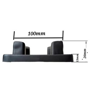 Pièces de rechange en stock <span class=keywords><strong>pour</strong></span> mélangeurs 4500W 9500W Coussin en caoutchouc noir <span class=keywords><strong>pour</strong></span> usage domestique Mélangeur électrique en plastique Pot inclus - Product Image 6