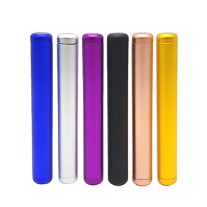 Tubes à cigares <span class=keywords><strong>en</strong></span> aluminium boîtes <span class=keywords><strong>de</strong></span> stockage <span class=keywords><strong>en</strong></span> métal tubes scellés étanches à l'humidité et aux chutes cigarettes - Product Image 2