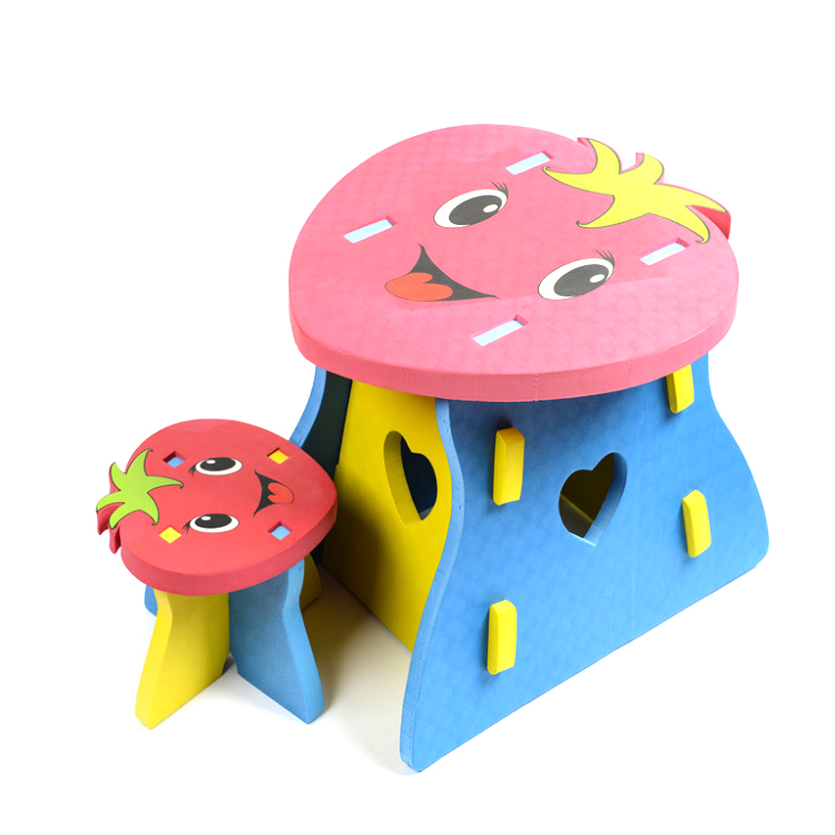 Новое поступление, утолщенная игрушка-пазл из вспененного этилвинилацетата с рисунком клубники, детское настольное кресло по заводской цене