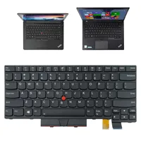 Clavier de remplacement pour ordinateur portable Lenovo ThinkPad T470 T480 A475 A485 01HX459 01AX364 SN20P41641 Disposition US/UK/BR/FR/KR/PT/SP
