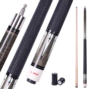 Cues de billard CUPPA de haute qualité, manche en érable dur canadien, poignée en cuir, queue de billard 1/2 split, embout de 13 mm, vente en gros - Product Image 1