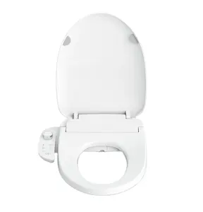 Yeni varış elektronik akıllı tuvalet oturağı kendi kendini temizleyen ısıtmalı kurutucu yumuşak kapanış V şekli akıllı tuvalet koltuğu