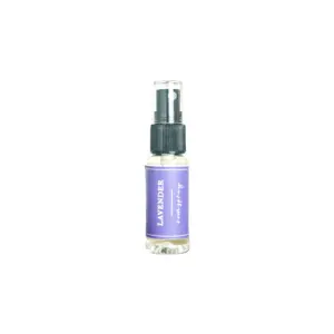 Aromatischer Duft Lavender Raum Spray von AROM Lufterfrischer Größe 32 Gramm Premium-Naturprodukt organisch aus Thailand