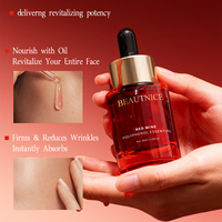 Sérum facial aux polyphénols du vin rouge 30 ml Nourrissant Anti-âge Raffermissant Répare les ridules OEM ODM Marque privée