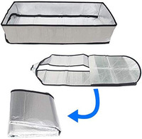 Sac isolant en aluminium pour escalier de grenier pour l'accès pratique à l'escalier avec fermeture à glissière