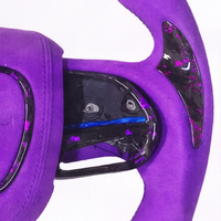 Personalización de Fibra de Carbono y Cuero de Gamuza Mate para Dodge Charger Hellcat Challenger Serie SRT RT, Mejora para Carreras Deportivas