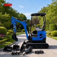Livraison Gratuite, Mini-Excavatrice sur Chenilles de 1,8 Tonne avec Moteur EPA, Prix de Gros, pour Jardinage