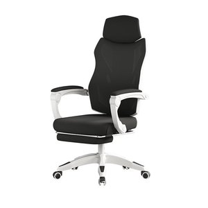 E-Sports Chair Home Gaming Comfortable Waist Support Ergonomic Leather Massage Footrest Computer Dormitory <b>Long</b> Sitting - Product Image 1
