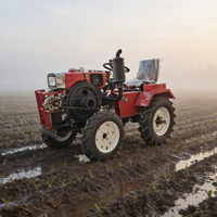 Tracteur agricole à moteur diesel puissant de 12 et 15 chevaux, en vente chaude
