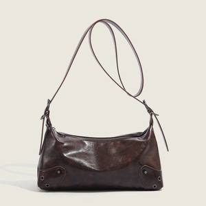 Sac rétro Merard automne/hiver 2026 pour femme – Sac à main/sac bandoulière tendance au design unique - Product Image 2