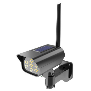Lampe murale solaire pour cour avec capteur de mouvement et télécommande, lampe extérieure étanche V79 - Product Image 5