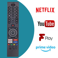 RC43137P RC43137 Télécommande universelle compatible avec Bush Digihome Finlux Electriq Celcus Luxor Hitachi Techwood Polaroid