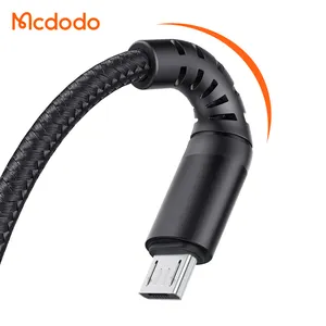 Mcdodo 228 Micro Nylon Wire Aluminum Alloy 3A Fast Charging Micro USB Cable QC4.0 Braid Shielding Multifunction Use 1M 0.2M
