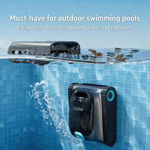 Solar-powered Pool Cleaning Robot With <b>Floating</b> Surface Skimmer, Suitable for of Swimming Pools and Fish Ponds. X1 Pro - Product Image 4