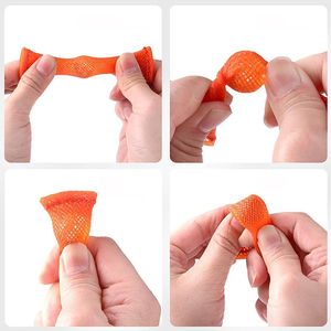 Jouets sensoriels anti-stress en maille extensible avec balles marbrées, ensemble apaisant et relaxant, cadeaux et prix pour fêtes d'anniversaire d'enfants - Product Image 3