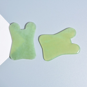 Herramientas de Masaje Gua Sha de Jade Xiuyan en Forma de Corazón Verde, Económicas, Nuevas del 2026, Tablas de Guasha con Dientes, Se Acepta Logotipo y Caja - Product Image 3