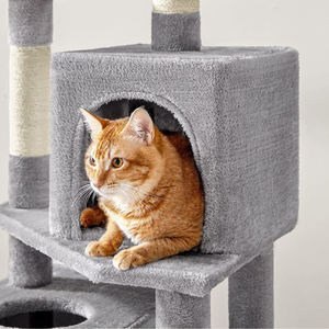 7 Layer Cat Scratcher Tower Home Cat Toys Tree Pets Hammock Sisal Post Climbing Frame Toy Cat Scratching <b>Board</b> Climbing Frame - Product Image 2