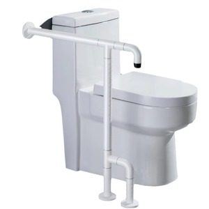 Ji Tu Accessible T-Shaped Handrail 60cm 70cm Plastic Stainless Steel Anti-Slip Toilet <b>Grab</b> <b>Bar</b> For Elderly Disabled - Product Image 4