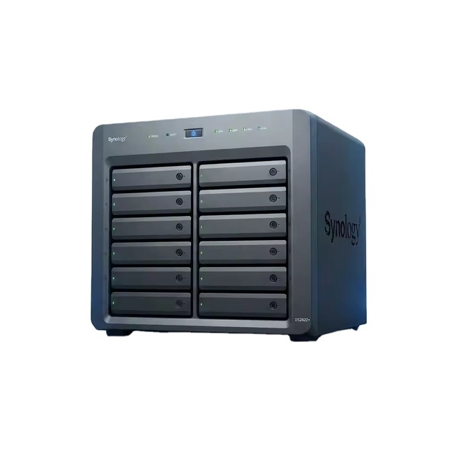 New Synologys RackStation DS2422+ 12-Bay Tower NAS Storage Server Business File Backup Virtualization SSD ESATA/USB Diskless