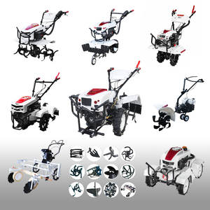 Motoculteur rotatif multifonction à moteur diesel pour le jardinage avec engrenage-Désherbeur agricole à haute productivité - Product Image 6