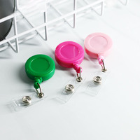 Accessoires pour infirmières : Porte-clés rétractable, clip pour badge, porte-carte d'identité pour enseignant, enrouleurs personnalisés avec logo sérigraphié en plastique