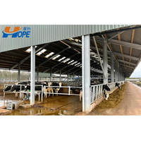 Maison de volaille Construire Mobile Poulet Porc Chèvre Vache Hangar d'élevage Ferme d'élevage de bétail Structures en acier de Chine Hangar d'usine de ferme