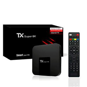 Boîtier TV Android TX Super4k, <span class=keywords><strong>streaming</strong></span>, maison intelligente, Wifi, OTT, certifié CE, boîte TV intelligente pour le cinéma maison - Product Image 1