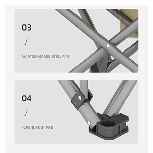 <span class=keywords><strong>Chaise</strong></span> <span class=keywords><strong>de</strong></span> <span class=keywords><strong>camping</strong></span> robuste en gros, pliable, <span class=keywords><strong>confortable</strong></span>, facile à ranger, pour la plage et la pêche, avec sac <span class=keywords><strong>de</strong></span> transport - Product Image 4