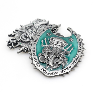 <strong>Coin</strong> Maker Custom Metal Crafts Commemorative Transparent Translucent Enamel Novelty <strong>Challenge</strong> <strong>Coin</strong> - Product Image 2