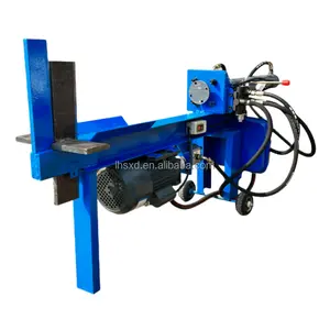Máquina de cortar madeira elétrica hidráulica/máquina de corte de lenha doméstica totalmente automática